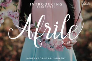 Afrile: A Modern Handwritten Font