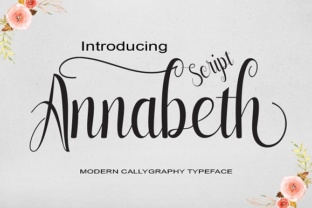 Annabeth: A Fluid Handwritten Script