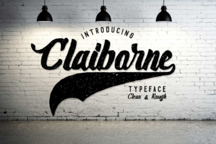 Claiborne Font: Elegant Script Amp