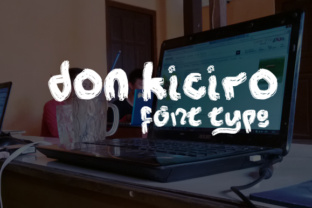 Donkiciro: A Hand-Painted Brush Font That Gives Your Brand a Personal Touch
