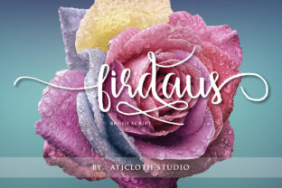 Firdaus: A Handmade Calligraphy Font for Digital Campaigns
