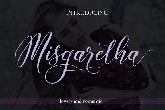 Misgaretha: A Fluid Script Font for Marketing Content