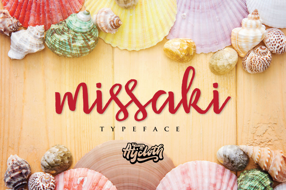 Missaki: A Fluid Script Typeface for Editorial Design and Content Branding