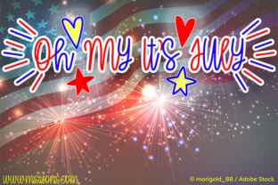 Oh My It’s July Font for Business