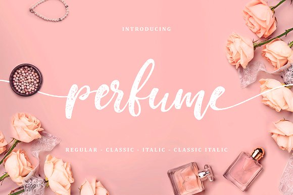 Perfume: A Stylish Handwriting Font