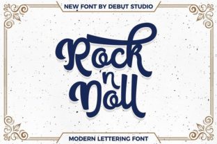 Rock n Doll Font Review: A Fun Script Typeface for Brand Design