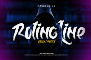 Rolingline Review: A Painted Brush Font for Campaigns