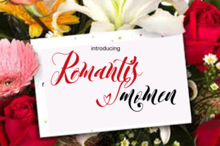 Romantis Momen: A Script Font for Editorial Storytelling