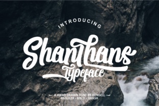 Shanthans: A Modern Script Font for Web Design