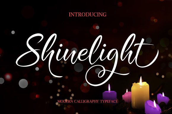 Shinelight: A Handwritten Font for Crafters Who Want Smooth, Solder-Like Script