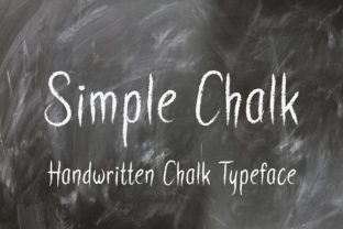 Simple Chalk: A Creative Font for Campaigns