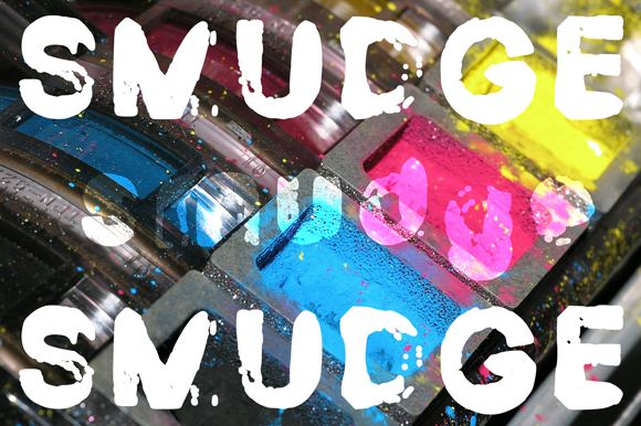 Smudge: A Display Font for Bold Digital Identities