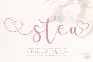 Stea: A Stylish Script Font for Digital Marketing